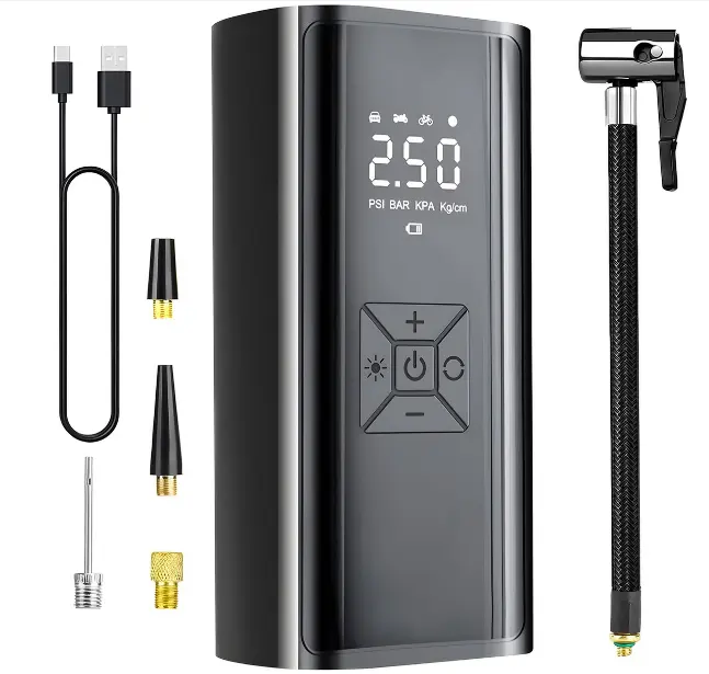 Portable Multifunctional Tire Inflator 